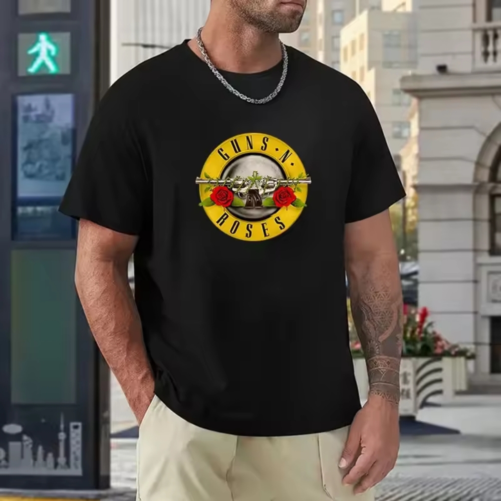 Guns N' Roses Official Bullet Logo T-Shirt